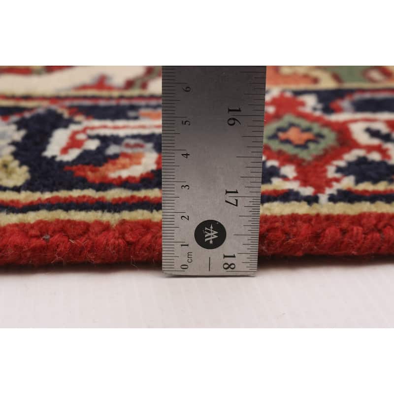 ECARPETGALLERY Hand-knotted Serapi Heritage Dark Copper Wool Rug - 2'7 x 12'1