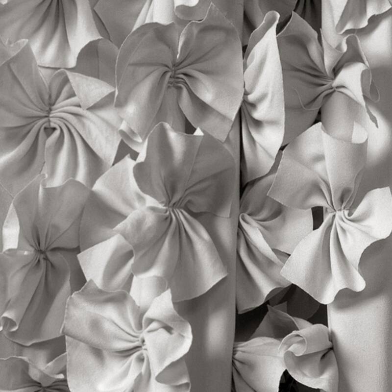 Silver Orchid Turpin Single Window Curtain Panel