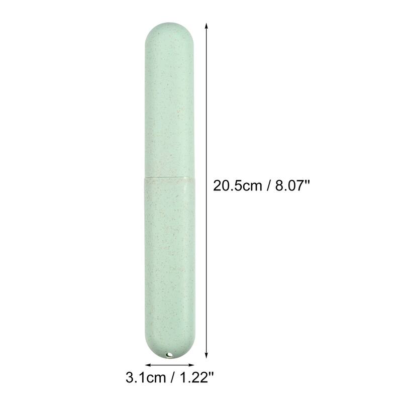 Traveling Toothbrush Holders Case for Travel 8.07"x1.22"x0.83"