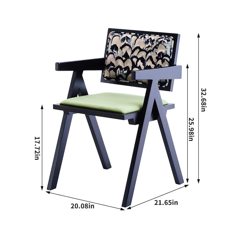 2 Solid Wood Dining chairs