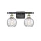 Option Black Antique Brass / Clear Water Glass