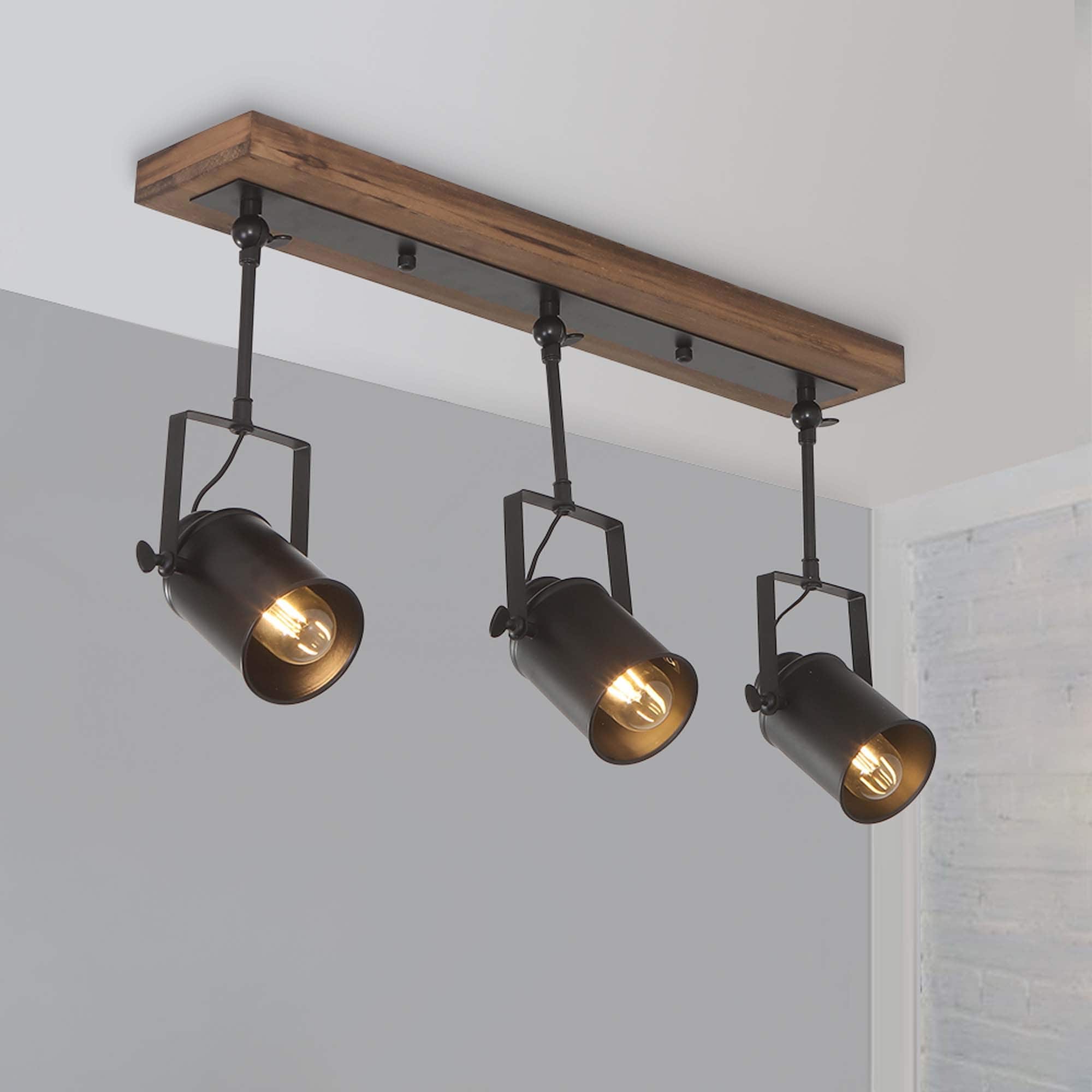 Farmhouse Rustic Luxury Track Lighting