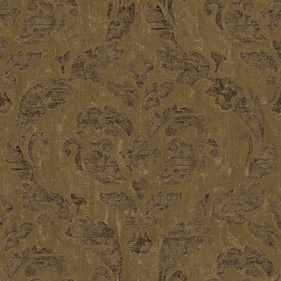 Galerie Wallcoverings Ambiance Large Damask Vinyl on Non-woven Matte Wallpaper Roll