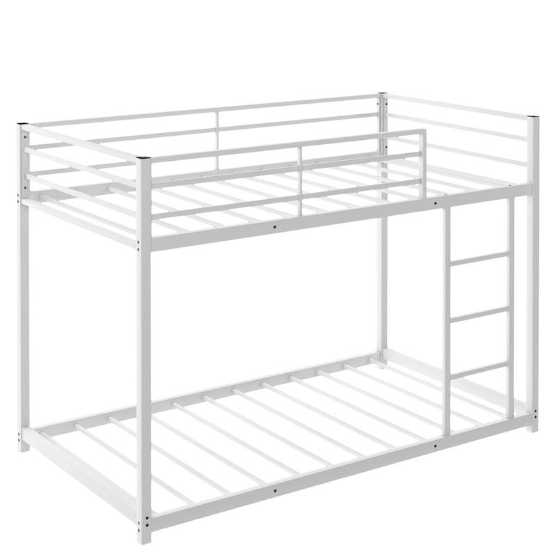 Metal Bunk Bed with Ladder
