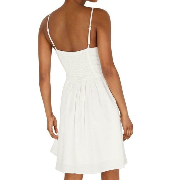 white dress size small