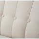 preview thumbnail 52 of 55, Becca Channel Tufted Settee by Jennifer Taylor Home