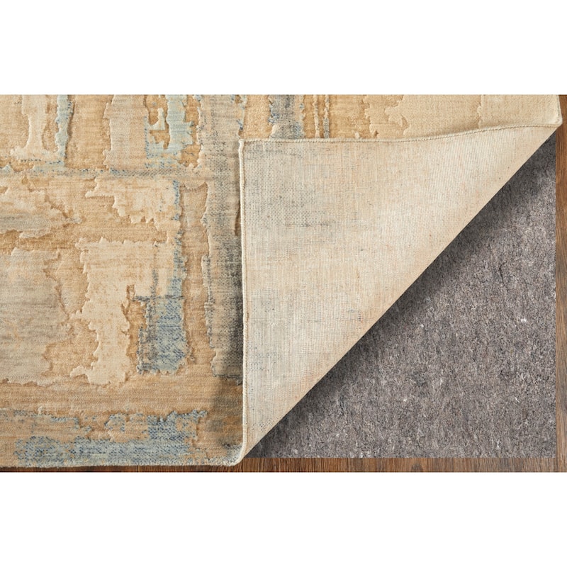 Grand Bazaar Hartman Machine Made Abstract Modern Area Rug