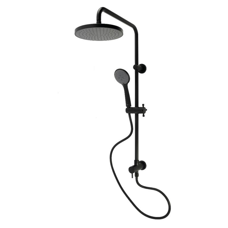 Kingston Brass Concord Wall Mount Rain Drop Shower System with Hand Shower