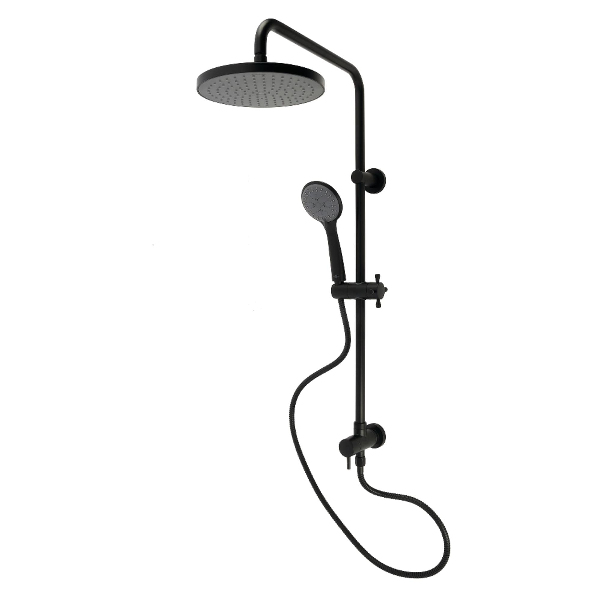 Kingston Brass Concord Wall Mount Rain Drop Shower System with Hand Shower