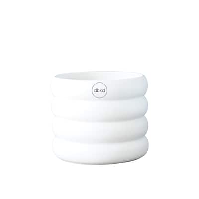 Med. MUD White Planter - White
