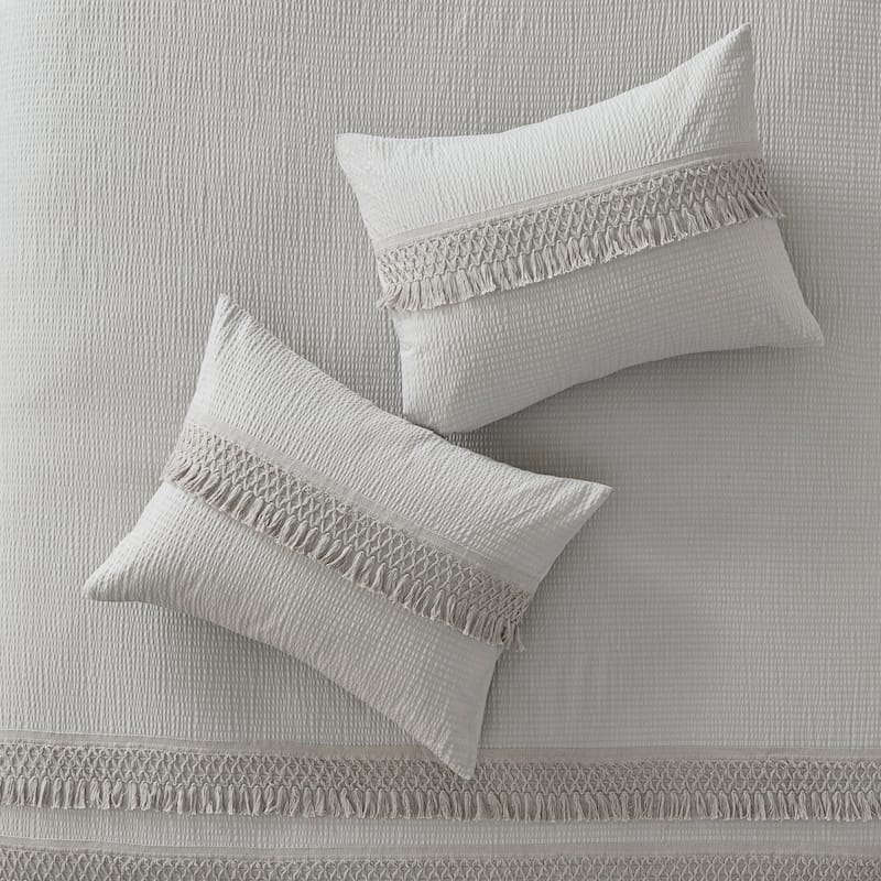 Madison Park Joelie Cotton Seersucker Comforter Set