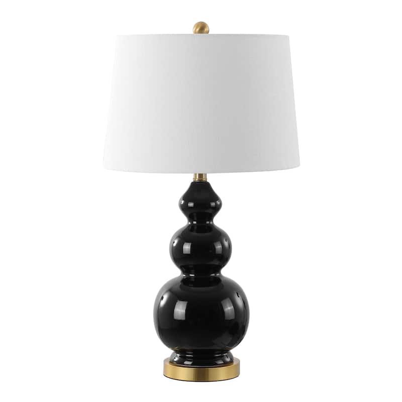 Arthur 27.5" Ceramic LED Table Lamp, Coral by JONATHAN Y