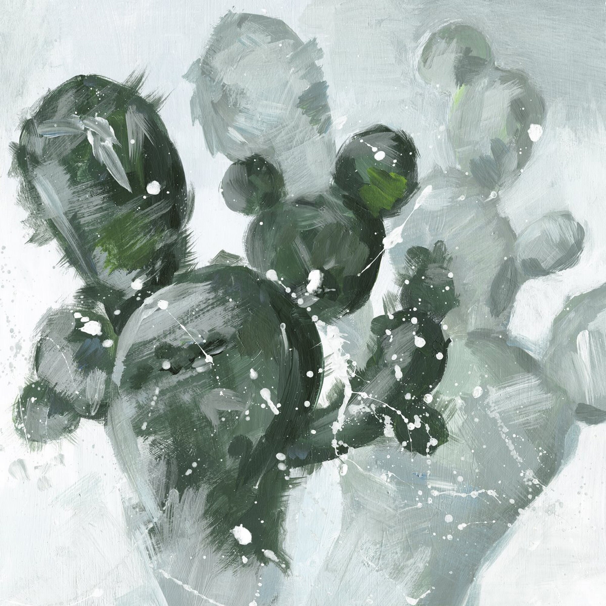 Shop Marmont Hill Mh Jultcn 44 C 48 48 X 48 Abstract Cactus I