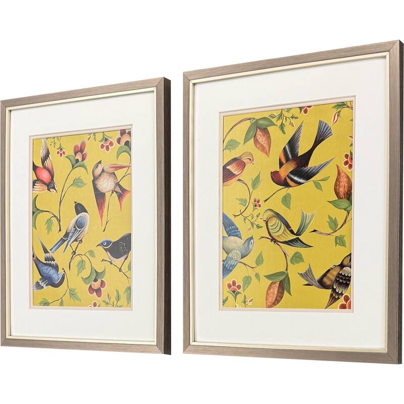 Paragon Friends Meeting Framed Art - Set of 2