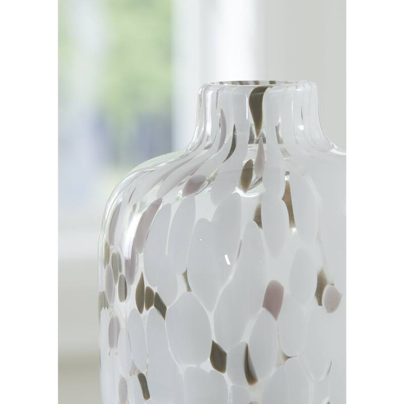 Signature Design by Ashley Keelton White/Pink Vase