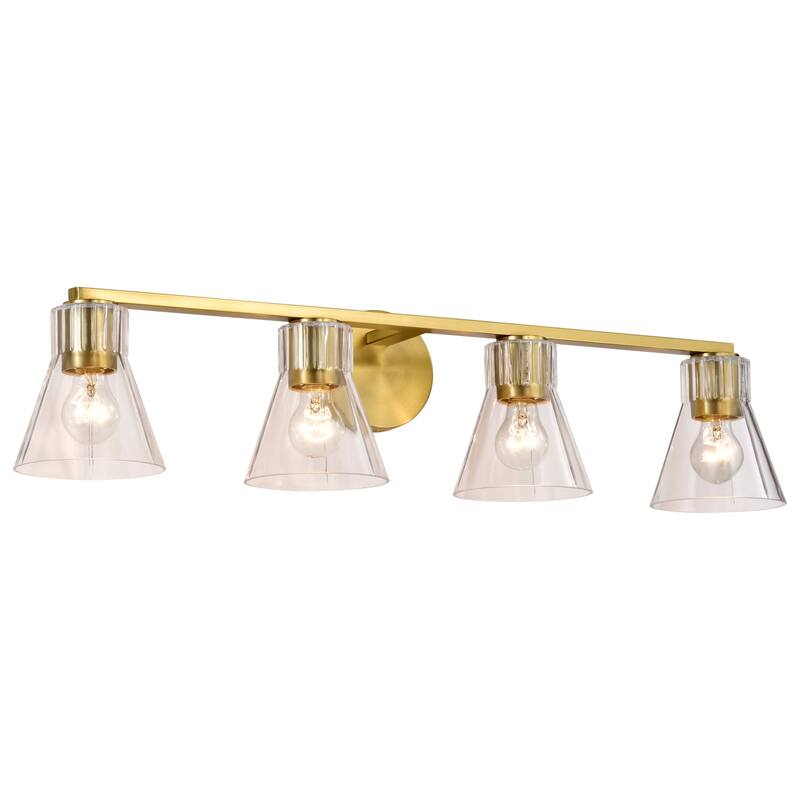 Nuvo Lighting 60/8334 Gianna 4 Light 34" Wide Vanity Light