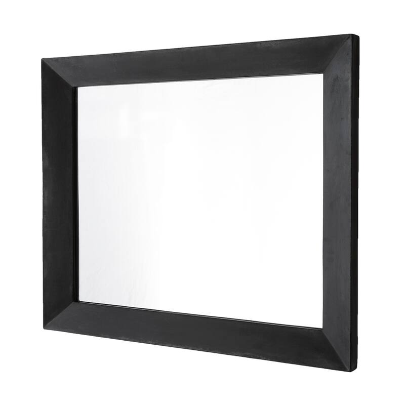 Portola Large Rectangle Concrete Mirror