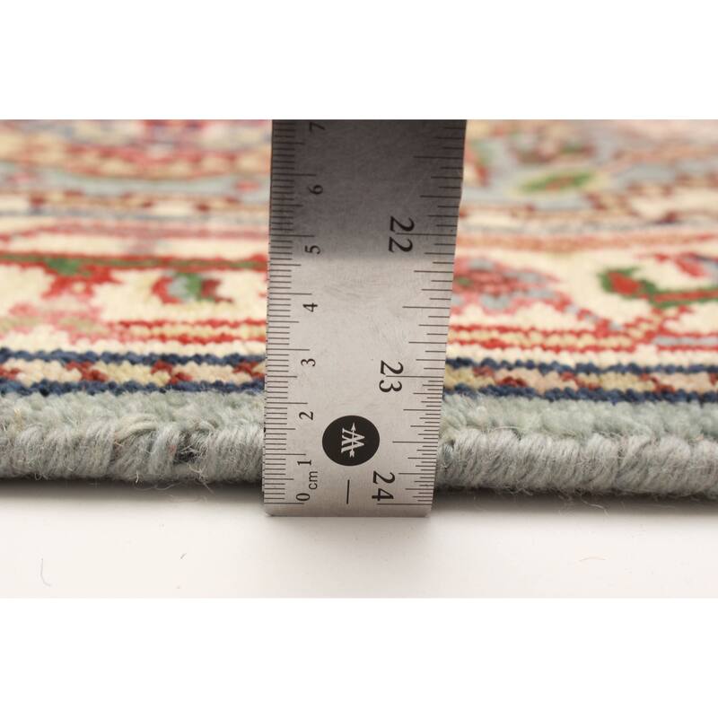 ECARPETGALLERY Hand-knotted Serapi Heritage Light Blue Wool Rug - 2'7 x 13'7