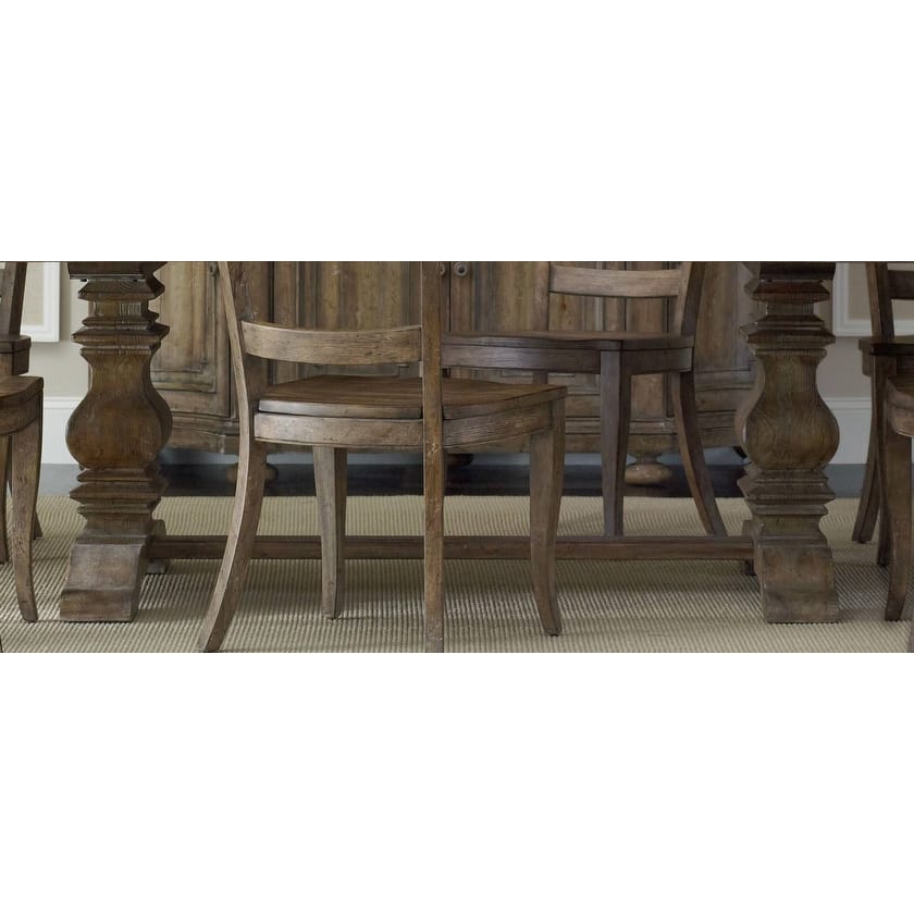 Hooker Furniture 5107-75003 57" Long Hardwood Table Base from the