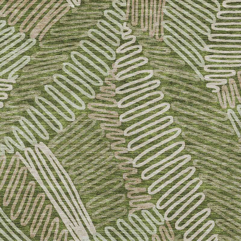 HomeRoots Floral Transitional Rectangle Outdoor Rug