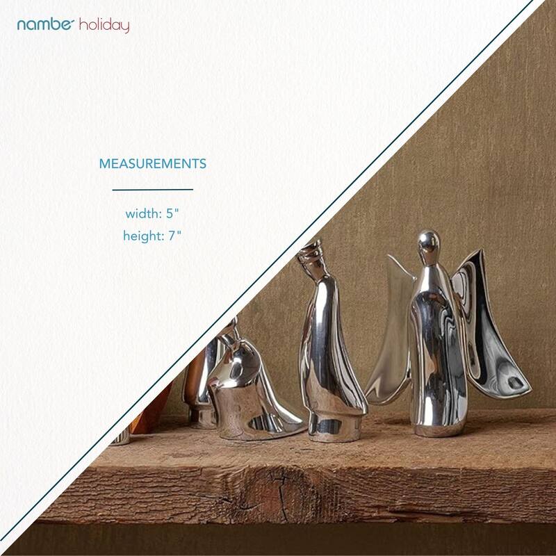 Nambe Nativity Angel - 7 Inch