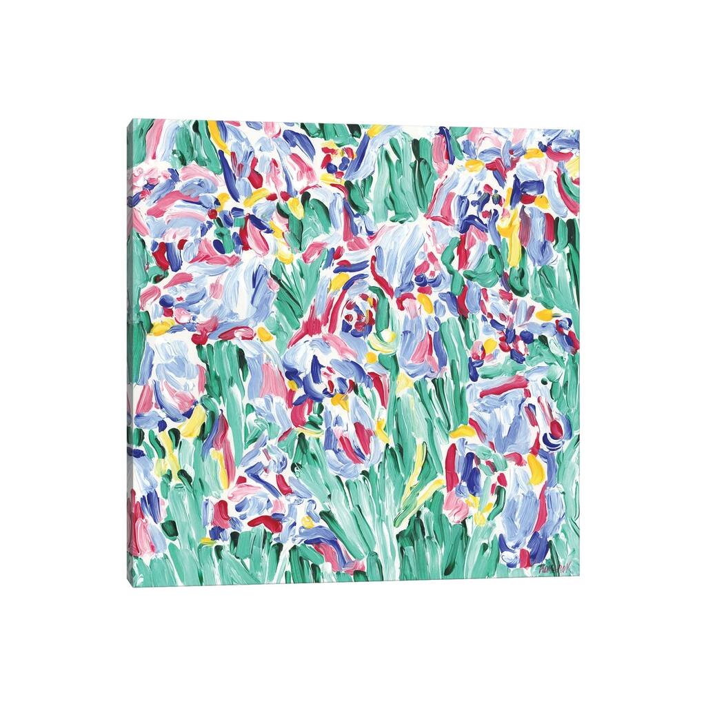 iCanvas "Spring Flowers Bed" by Vitali Komarov Canvas Print