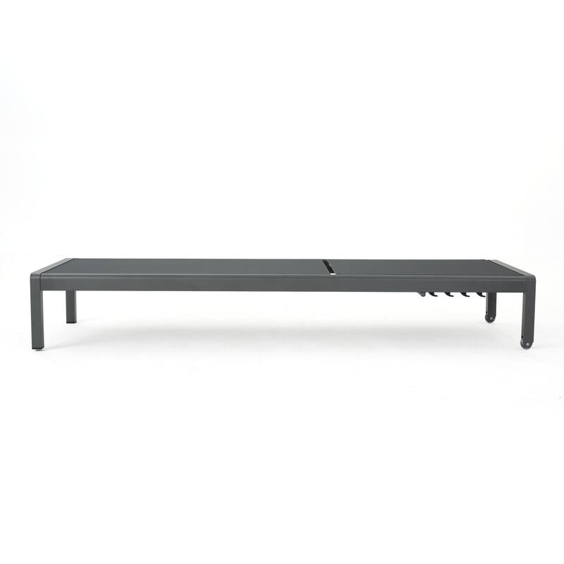 Cape Coral Aluminum 11-piece Estate Patio Collection with Fire Table by Christopher Knight Home