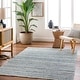 preview thumbnail 1 of 8, Clements Modern & Contemporary Area Rug 10' x 14' - Gray/Blue
