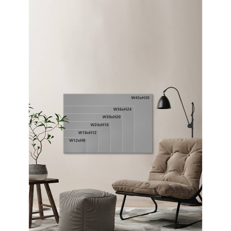 Speak in Silence Print on Wrapped Canvas