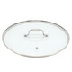 preview thumbnail 5 of 4, Better Chef 12.5 Inch 3-Ply Stainless Steel Nonstick Wok with Lid in Silver