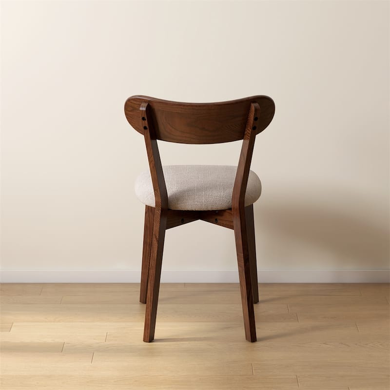 Dining Chair Wooden FAS Grade Oak Wood,Dirt-Free Wood Chair,2 PCS