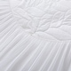 preview thumbnail 7 of 5, Waverly Cotton Quilted Dual Chamber 1.5 in. Feather Topper - White