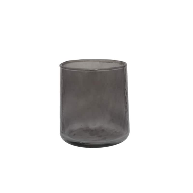 Tumbler Recycled Glass Ebony - Dark grey