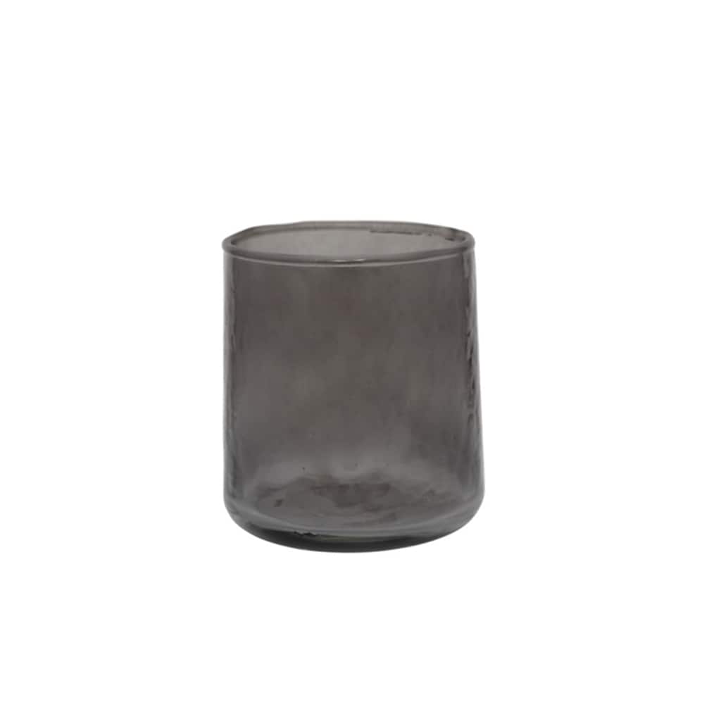 Tumbler Recycled Glass Ebony - Dark grey