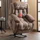 preview thumbnail 3 of 23, Rocker Recliner Chair Oversized Manual 360° Swivel Recliners for Living Room