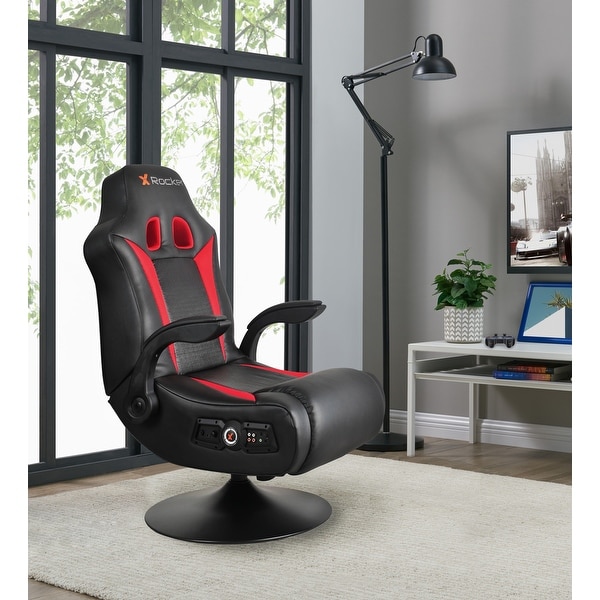 X rocker pedestal hot sale gaming chair 2.1 bluetooth