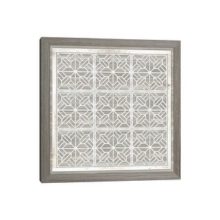 iCanvas "Geo Greige Deco VII" by Cindy Jacobs Canvas Print - Bed Bath ...