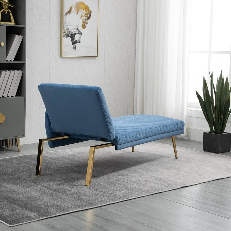 COOLMORE Velvet Sofa Loveseat Sofa with metal feet