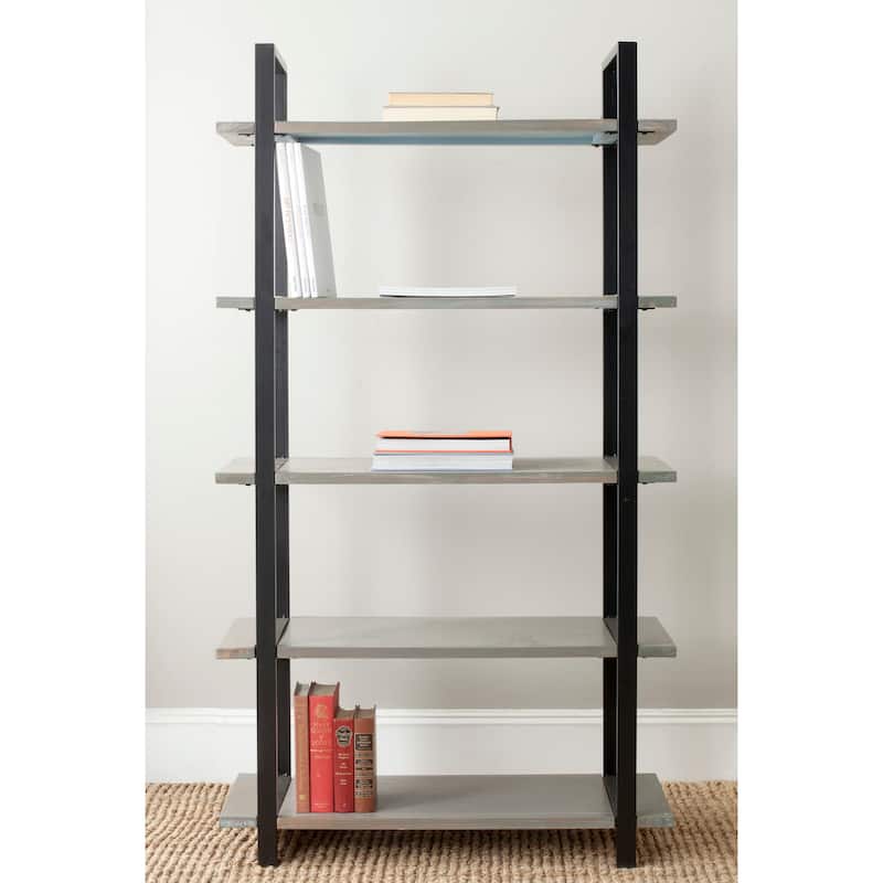 SAFAVIEH Anbar Brown 5-Tier Etegere - 36" x 14.6" x 65.2" - 36Wx15Dx65H