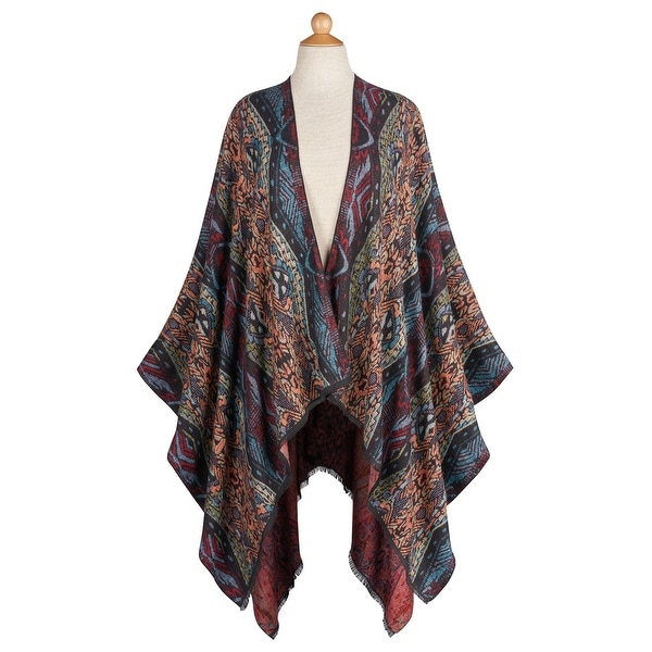 Ruana shawl clearance