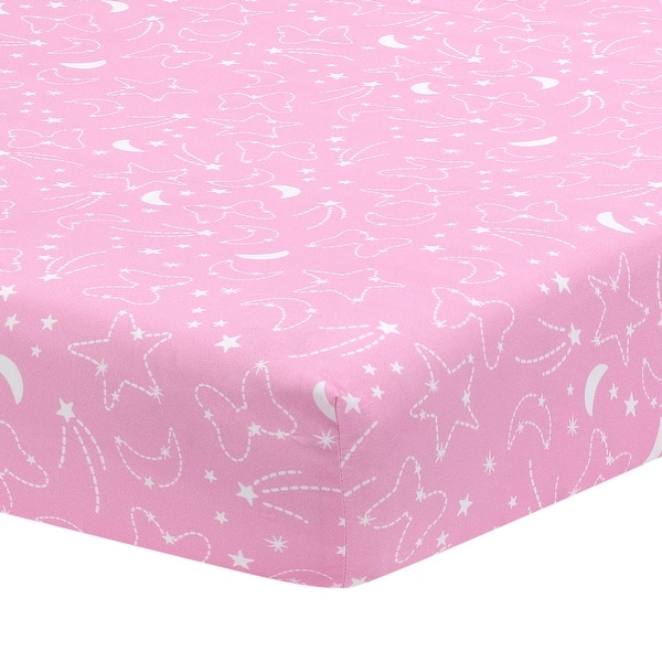 Shop Disney Baby Minnie Mouse Pink 4 Piece Nursery Crib Bedding