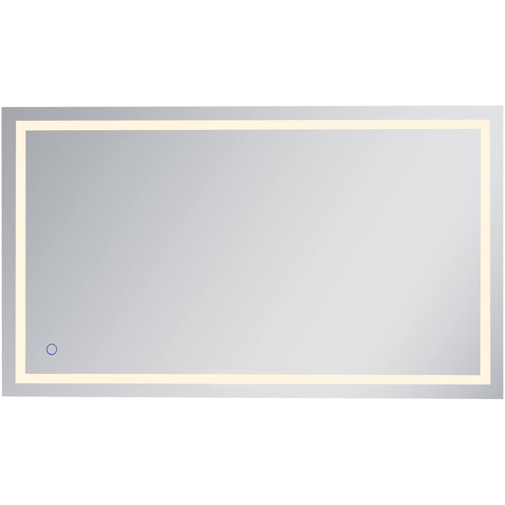 Elegant Lighting Helios 42" x 72" Rectangular Frameless Wall Mounted
