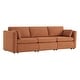 preview thumbnail 82 of 179, Mia Oversized Modular Sectional Fabric Sofa