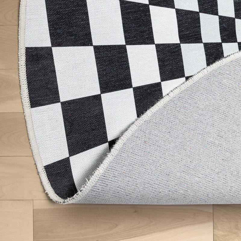 Well Woven Apollo Vortex Novelty Machine Washable Area Rug