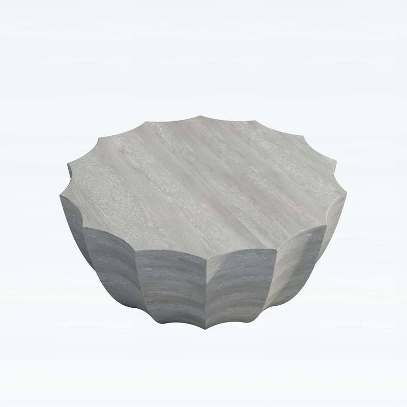 Modern Indoor and Outdoor Waterproof Coffee Table,for Gardens,Terraces,and Living Rooms