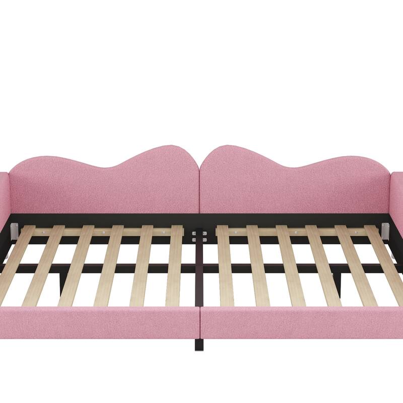 Upholstered sofa bed