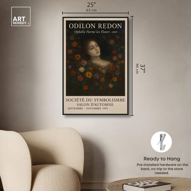 Redon's Beauty Canvas by Art Remedy