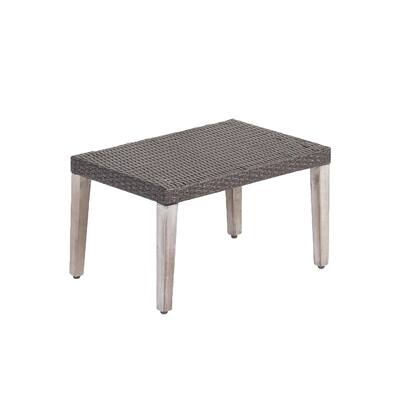 WOOD + WICKER Ottoman Comfortable choice, multiple functions, classic design, and cozy corners