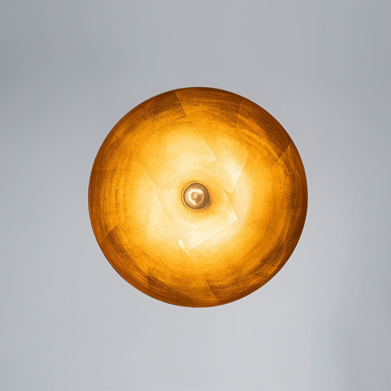 Industrial Oversized Metal Dome Pendant Light - Modern Farmhouse