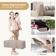 preview thumbnail 23 of 28, Costway Portable Baby Playard Nursery Center Crib with Hanging Toys & - See Details